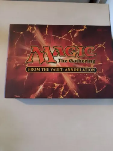 Caixa Magic the gathering fron the valuet annihilation ,vazia.