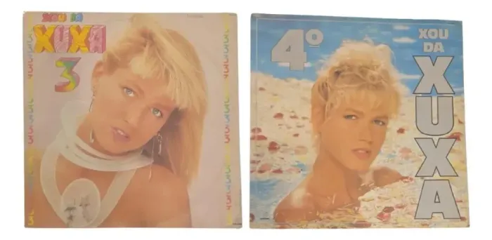 LP: Xou da Xuxa 3 (1988) + 4.º Xou da Xuxa (disco de vinil) bolachão