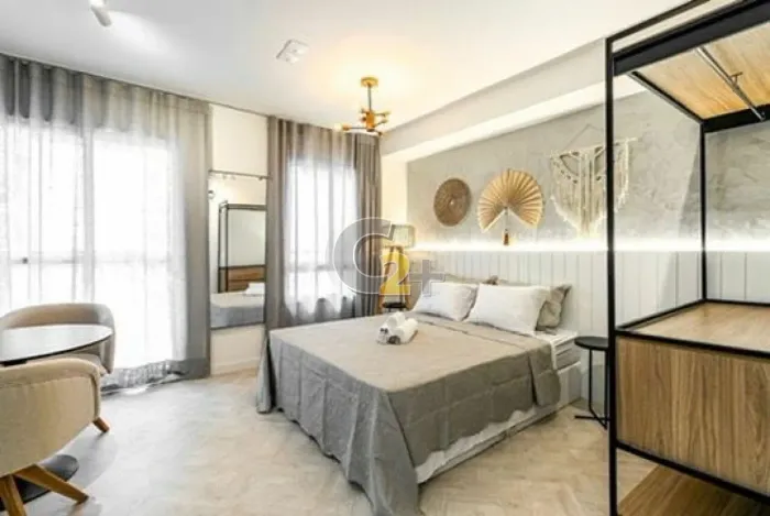 Apartamento mobiliado à venda em Pinheiros 1 quarto, sem vaga