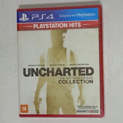Uncharted Collection PS4 ( Lacrado ) - Mídia Física Original-