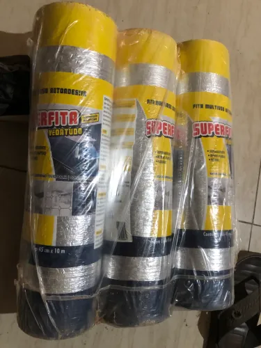 Super fita vexativo, manta asfáltica 45cm x 30metros