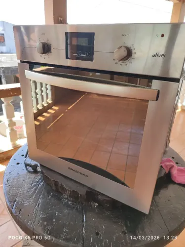 Forno Brastemp ative, trocar resistência inferior