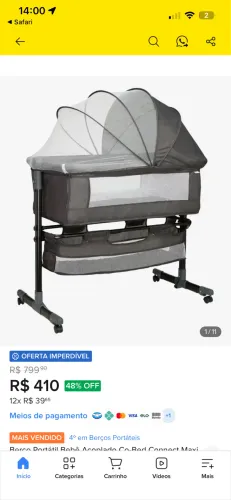 Berço Moisés