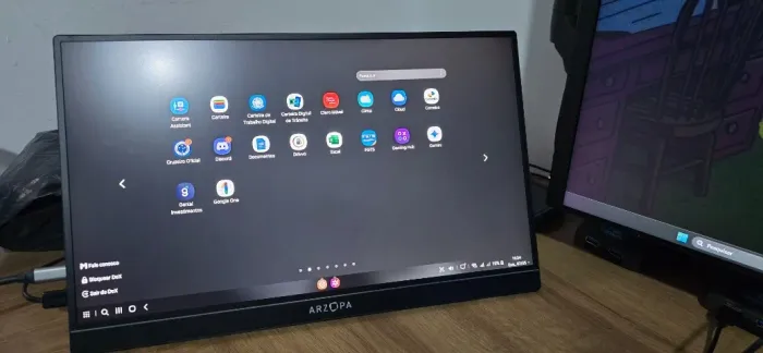 Monitor Gamer Portátil 16,1" 144Hz FullHD | USB-C HDMI PS5 Xbox Switch