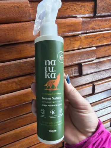 Spray Repelente de pulgas e carrapato Natuka