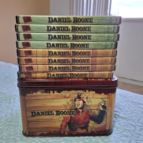 Coleção Daniel Boone em DVD - 8 DVDs (ler descrição)