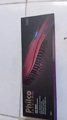 Escova elétrica alisadora ( novo)