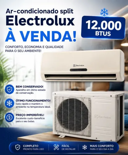 Ar condicionado Eletrolux
