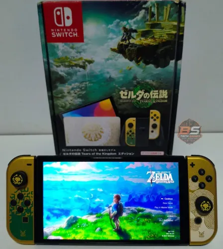 Nintendo switch OLED Edição ZELDA / 2 JOYS-CON (L & R) / Com garantia da Loja