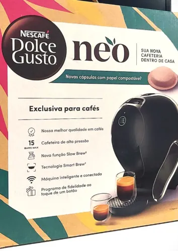 Nescafé Dolce Gusto NEO Café Espresso, Cafeteira na cor preta. Nova na caixa.