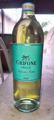 Vinho branco italiano grifone