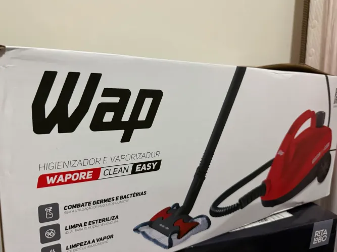 Higienizador e vaporizador de estofados wap wapore clean easy