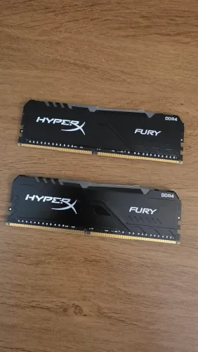 Memória Ram DDR4 64gb (2x32gb) HyperX Fury 3200 CL16