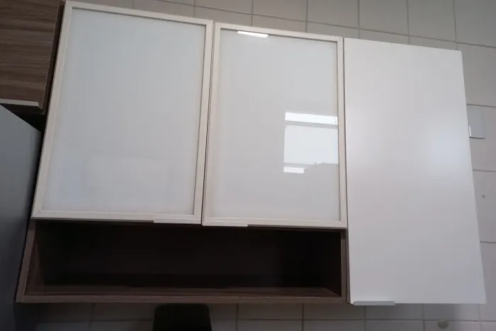 Armário parede 4 portas cozinha da bartira