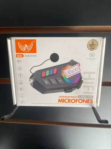 Fone de capacete 