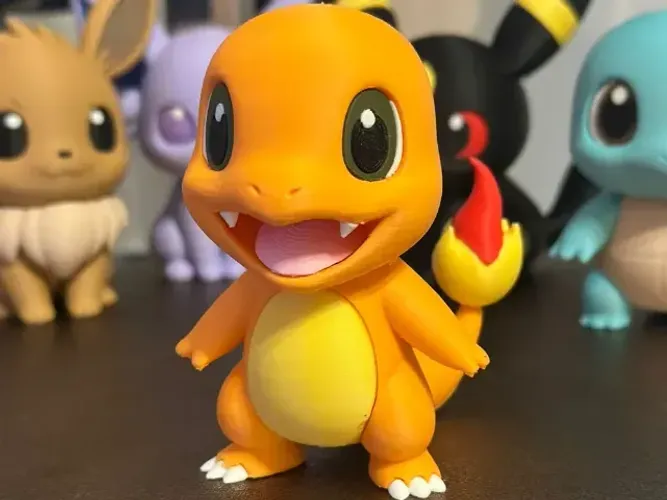 Figure - Chibi Charmander Pokémon - 3D