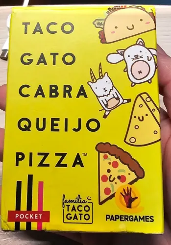 Jogo de Cartas:Taco Gato Babra Queijo Pizza