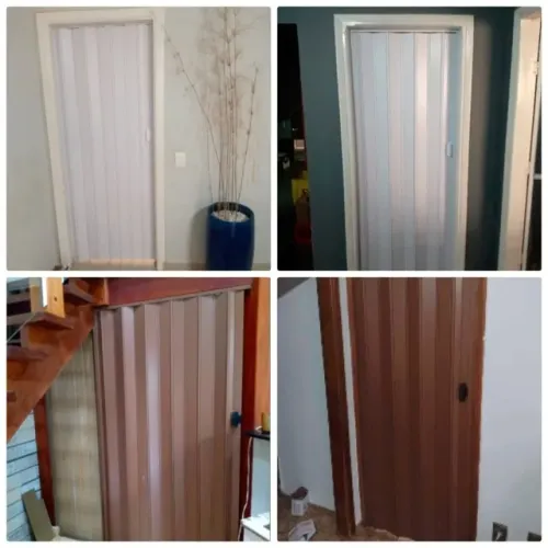 PORTA SANFONADA PVC - PRÁTICA E ECONÔMICA