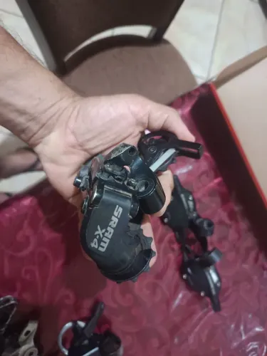 Cambio e passador Sram X-4 10v