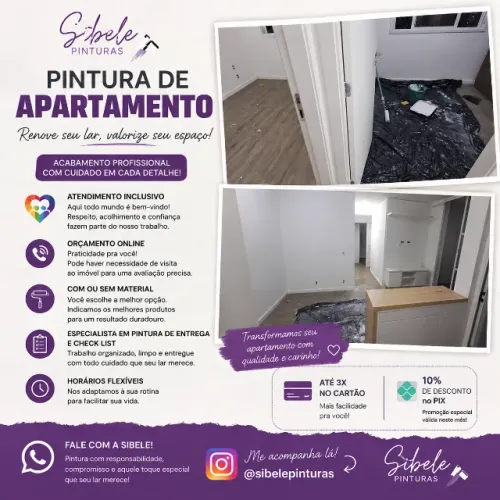 PINTURA RESIDENCIAL - ESPECIALISTA EM ENTREGA DE IMOVEL