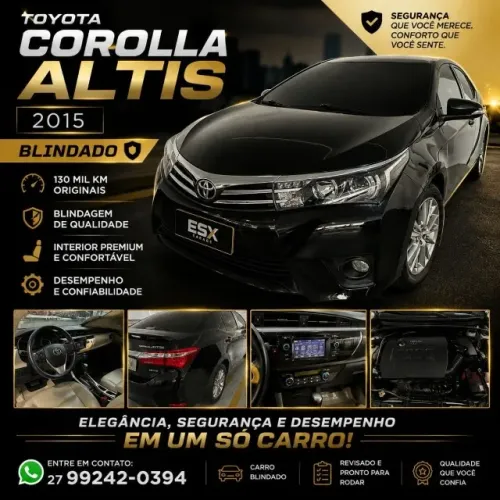 Toyota Corolla Altis 2.0 Flex 16V Aut. 2015