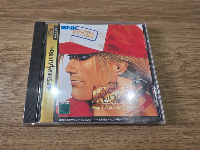 Jogo Real Bout Fatal Fury 3 Road to the victory Sega Saturn Original 