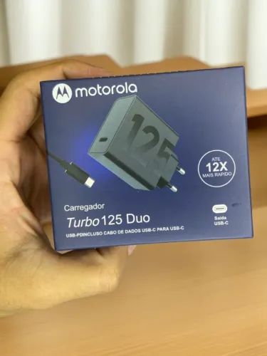 Carregador 125 Duo Motorola USB-C para USB-C an17