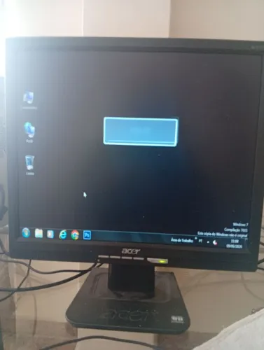 Computador Core i5 6Gb 2.8Ghz 1.8TB com monitor 17p
