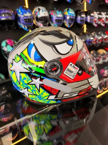 Capacete Ls2 FF358 Alex Barros