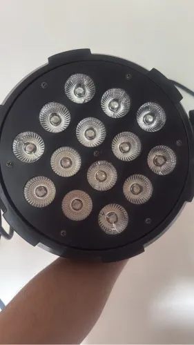 2 PAR LED ILUMINAÇÃO PARA SHOW E DJ