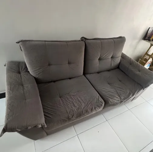 Sofá 3 lugares Retrátil 