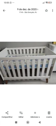 Berço + Colchão
