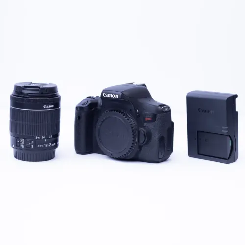 Canon T6i + Lente 18-55mm