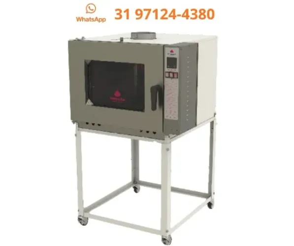 Forno Turbo 5 Esteiras Elétrico Progás