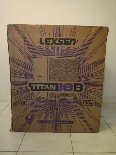 SUBWOOFER ATIVO LEXSEN TITAN 18B