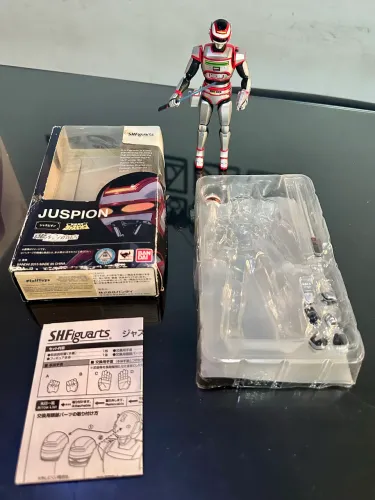 S.H.Figuarts Juspion - Bandai - Completo 