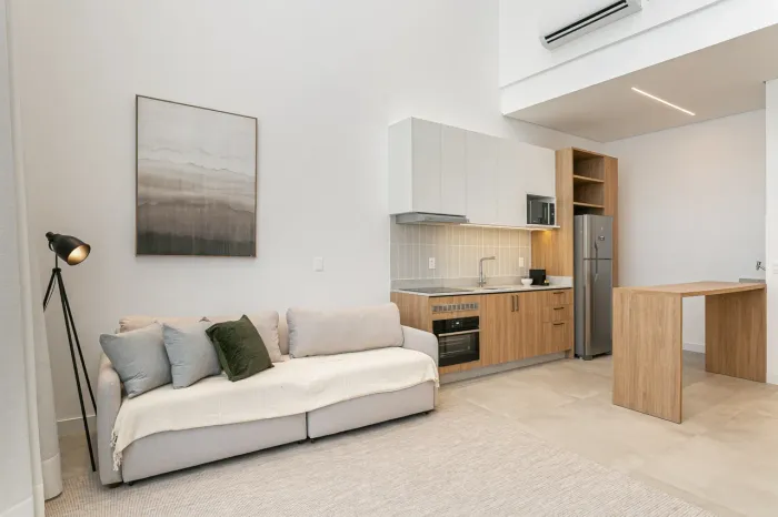 Loft mobiliado no bairro Saco Grande