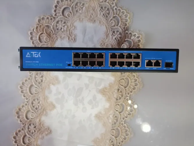 Switch Ethernet PoE Aitek ATS-1182