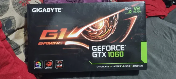 Placa de video Gtx1060 6gb novinha na caixa