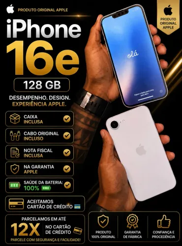 Iphone 16e 128 GB bateria 100%