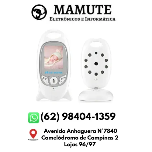 Baba Eletronica Visão Noturna Video Voz Camera S/ Fio