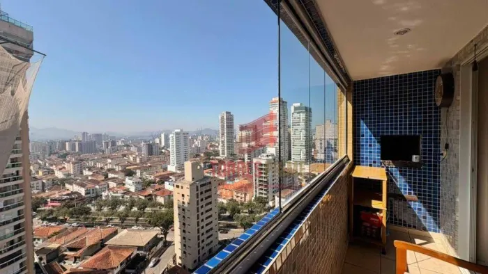 Apartamento com 3 dormitórios à venda, 120 m² por R$ 990.000,00 - Boqueirão - Santos/SP