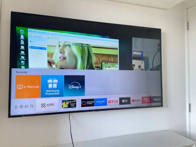 Tv Samsung 59 polegadas com controle original