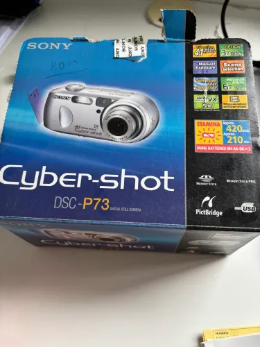 Camera digital sony dsc-p73 4.1 mp