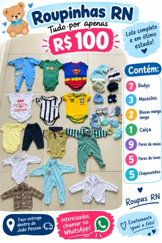 Roupas bebê