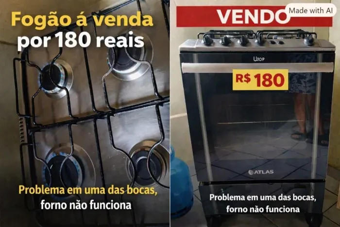 Fogão Atlas à venda