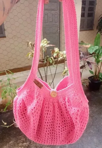 Neuartes - bolsa artesanal de crochê