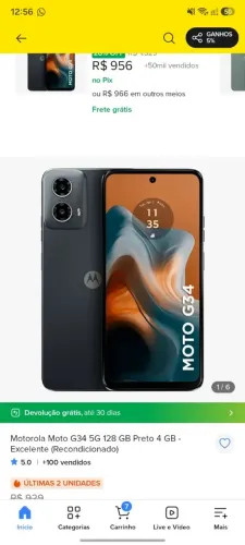 Celulare Moto G34