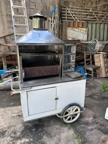 Carrinho para espetinho 