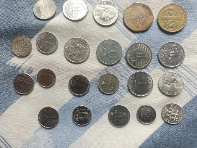 Moedas antigas 